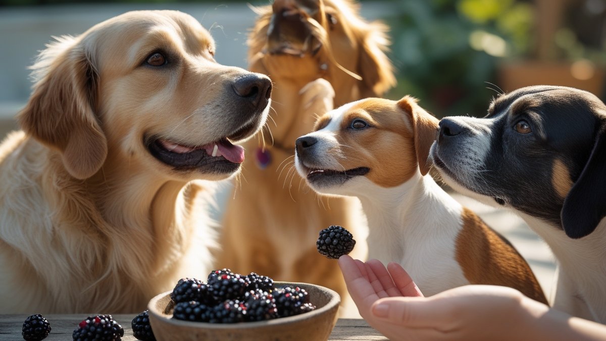 can dogs eat blackberries