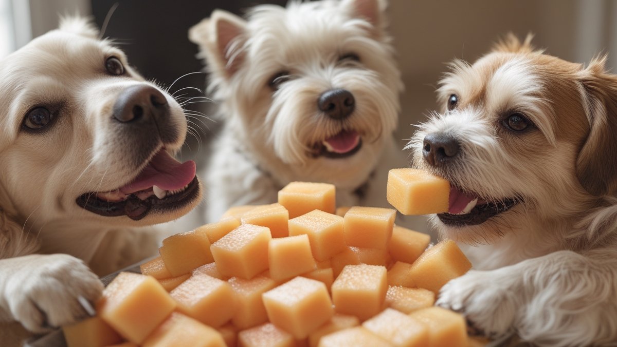 can dogs eat cantaloupe