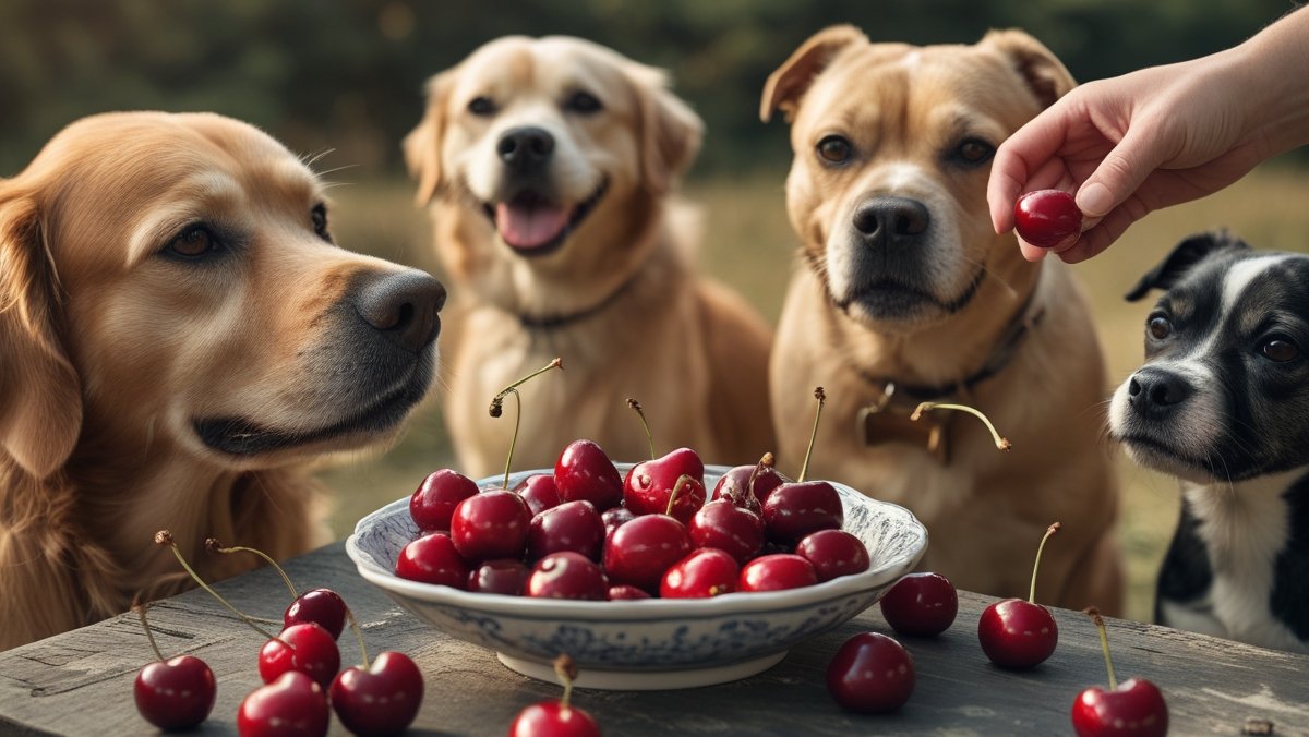 can dogs eat cherries
