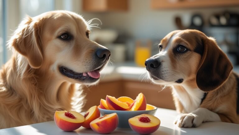can dogs eat peaches