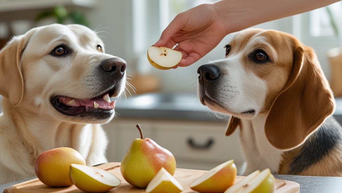 can dogs eat pears
