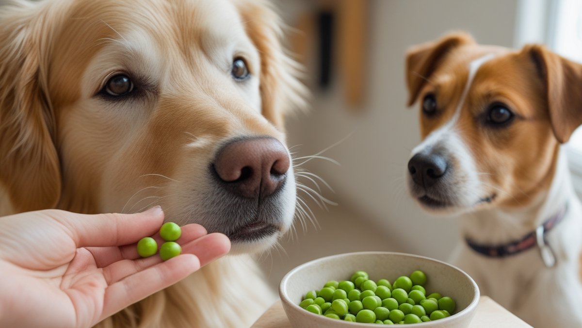 can dogs eat peas