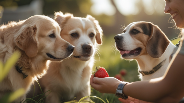can dogs eat strawberries