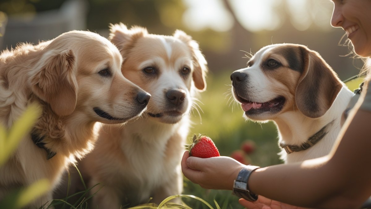 can dogs eat strawberries